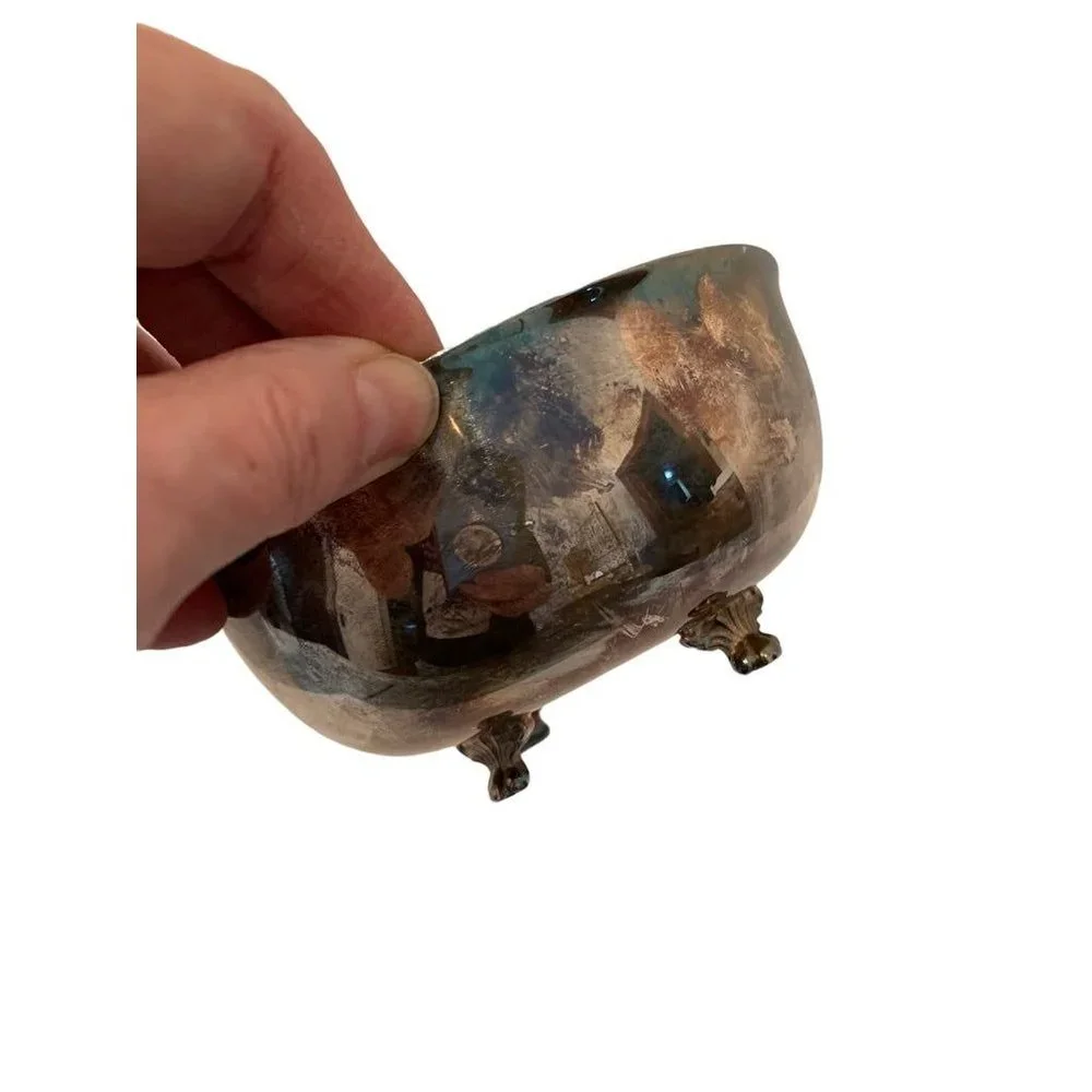 Wallace Silverplate Footed‎ Bowl 5